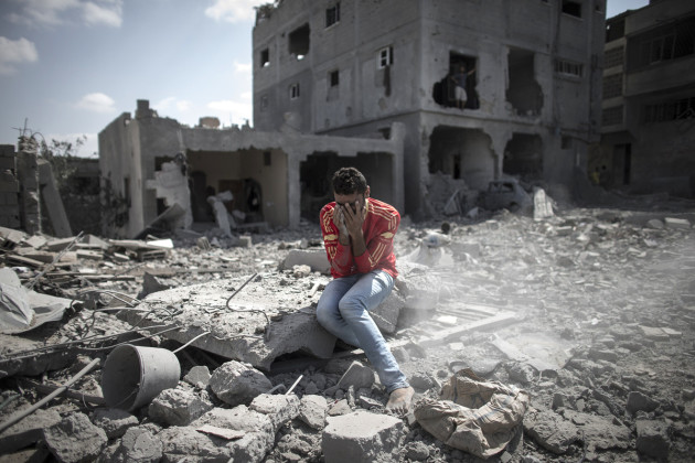 Destruction in Gaza Strip